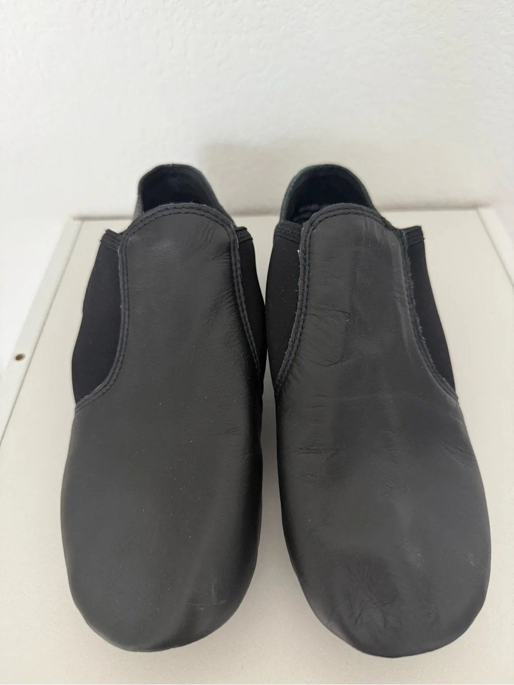 Capezio Black Slip-On Dance Shoes